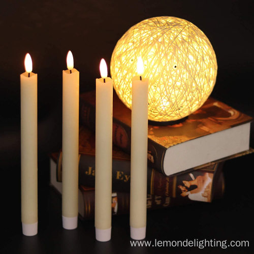 Flameless LED Flickering Taper Candles